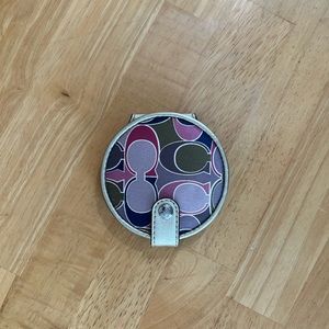 Coach compact mirror